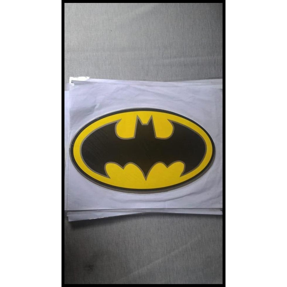 

GRATIS ONGKIR STICKER 33X26CM BATMAN OVAL !!!!