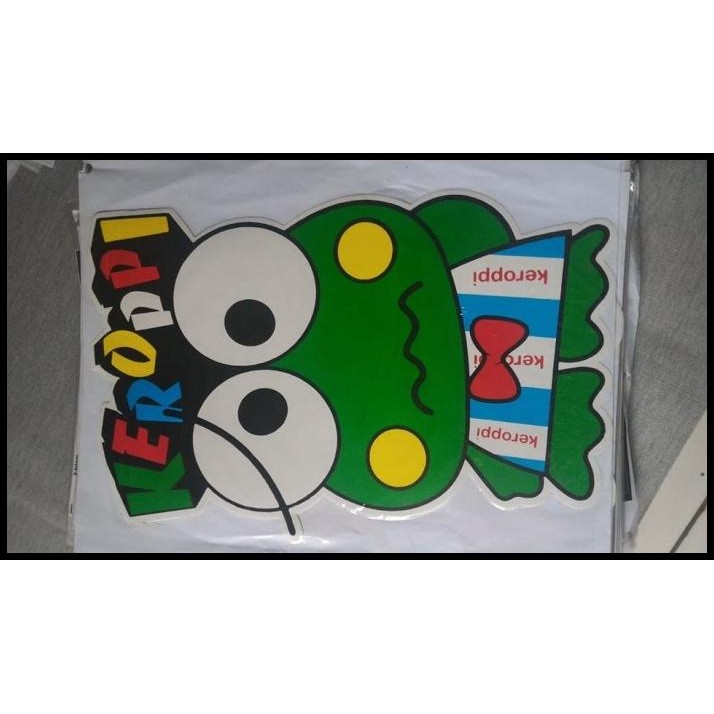 

BEST DEAL STICKER 33X26CM KEROPPI HIJAU !!!!!