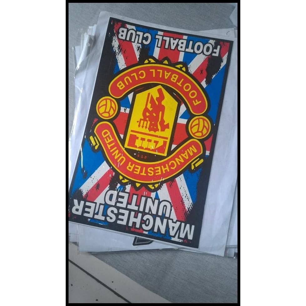 

HOT DEAL STICKER 33X26CM MU ENGLAND !!