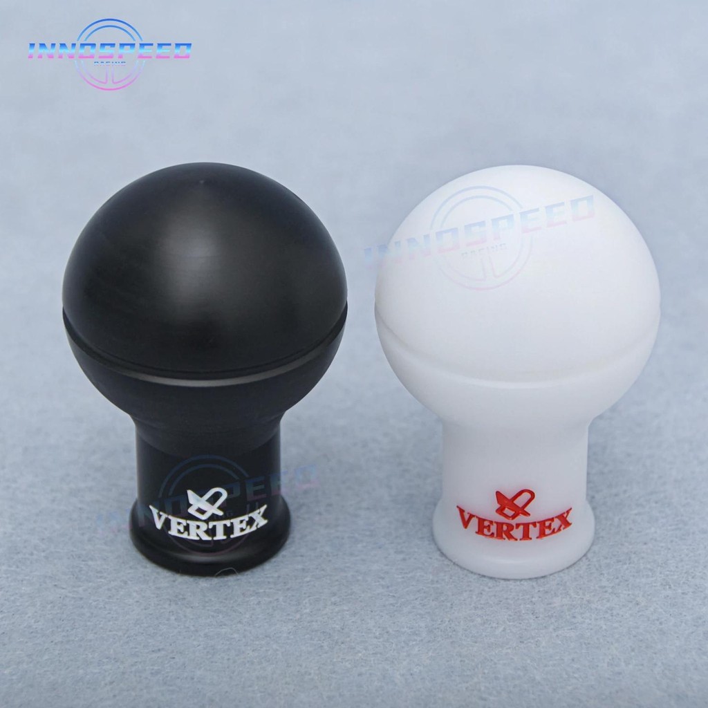 universal vertex resin gear shift knob racing shifter lever head white/black