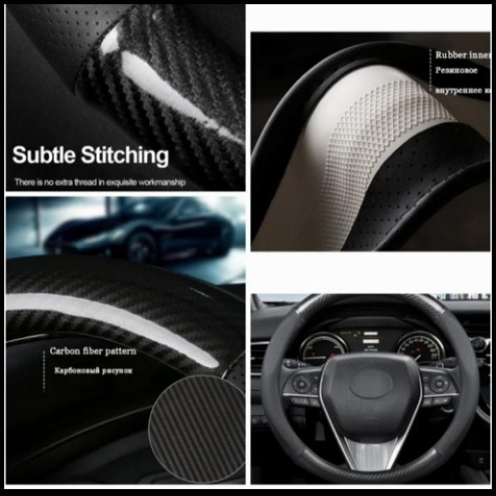TERBARU COVER STIR CARBON/SARUNG STIR CARBON ANTI SLIP ALL NEW YARIS 