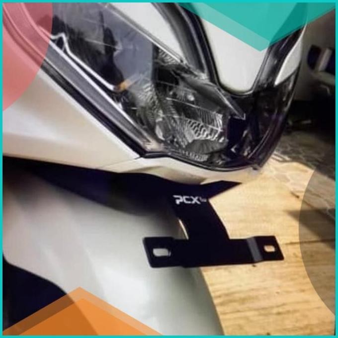 breaket plat nomor Honda pcx new lokal breket dudukan plat nomor pcx 1
