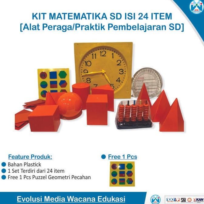 

Kit matematika sd isi 24 item - Alat peraga pendidikan SD