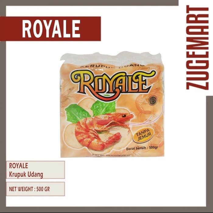 

Promo KERUPUK / KRUPUK UDANG ROYALE - 500 GR