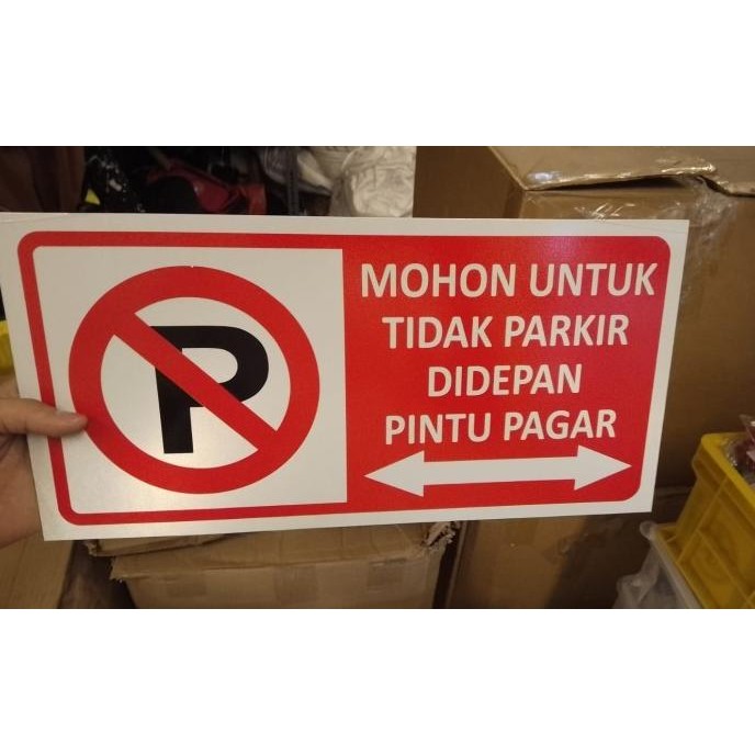 

MESIN JILID / SIGN DILARANG PARKIR DIDEPAN PINTU PAGAR ORIGINAL DAN TERPERCAYA
