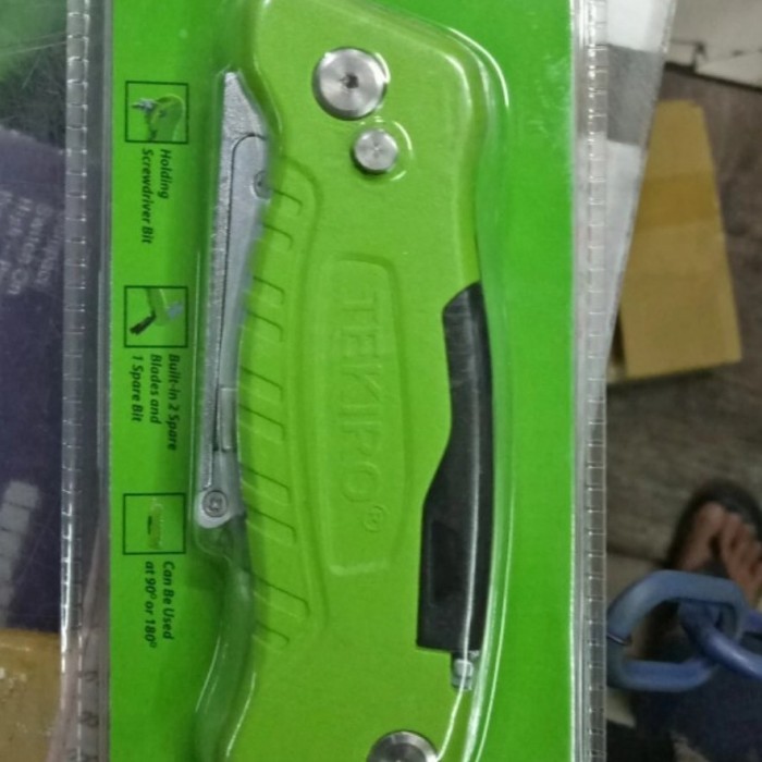 

Tekiro Folding Utility Knife Tekiro Cutter Lipat Gt-Fu1984