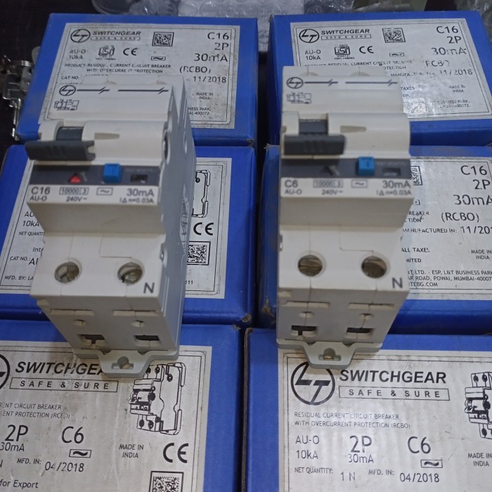 NEW ELCB 2p 6a 30ma switchgear