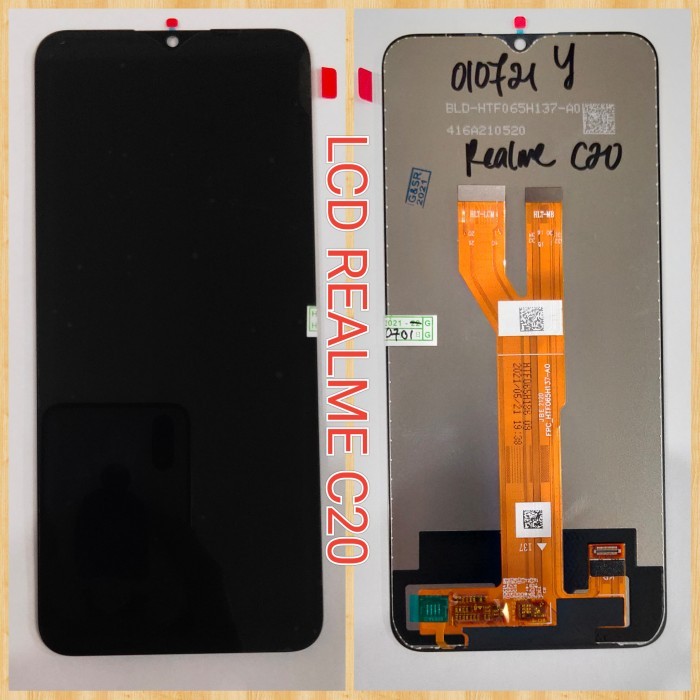 TERBARU - Lcd Fullset Realme C20 C21 Lcd Ts Realme C20 C21