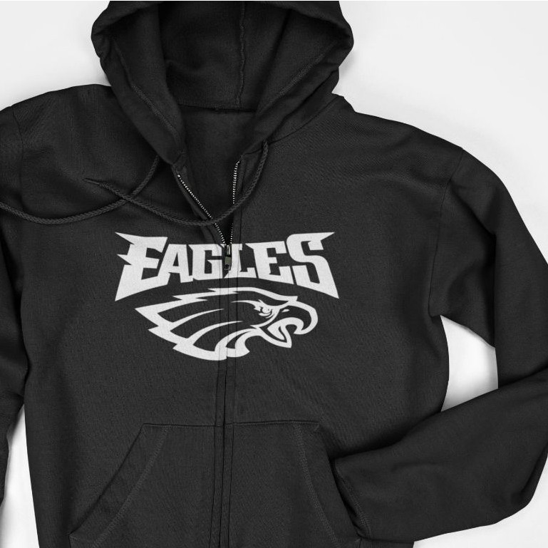 Jaket Hoodie Zipper - Philadelphia Eagles (2)