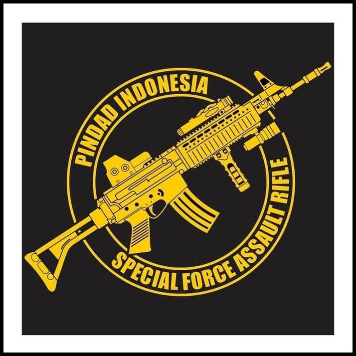 

TERMURAH PINDAD INDONESIA SS2 SERIES 5 CUTTING STICKER !!!!!!