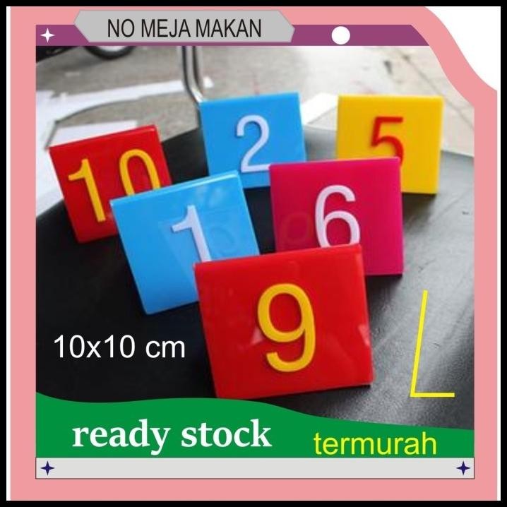 

DISKON BISA COD ACRYLIC NOMOR MEJA !