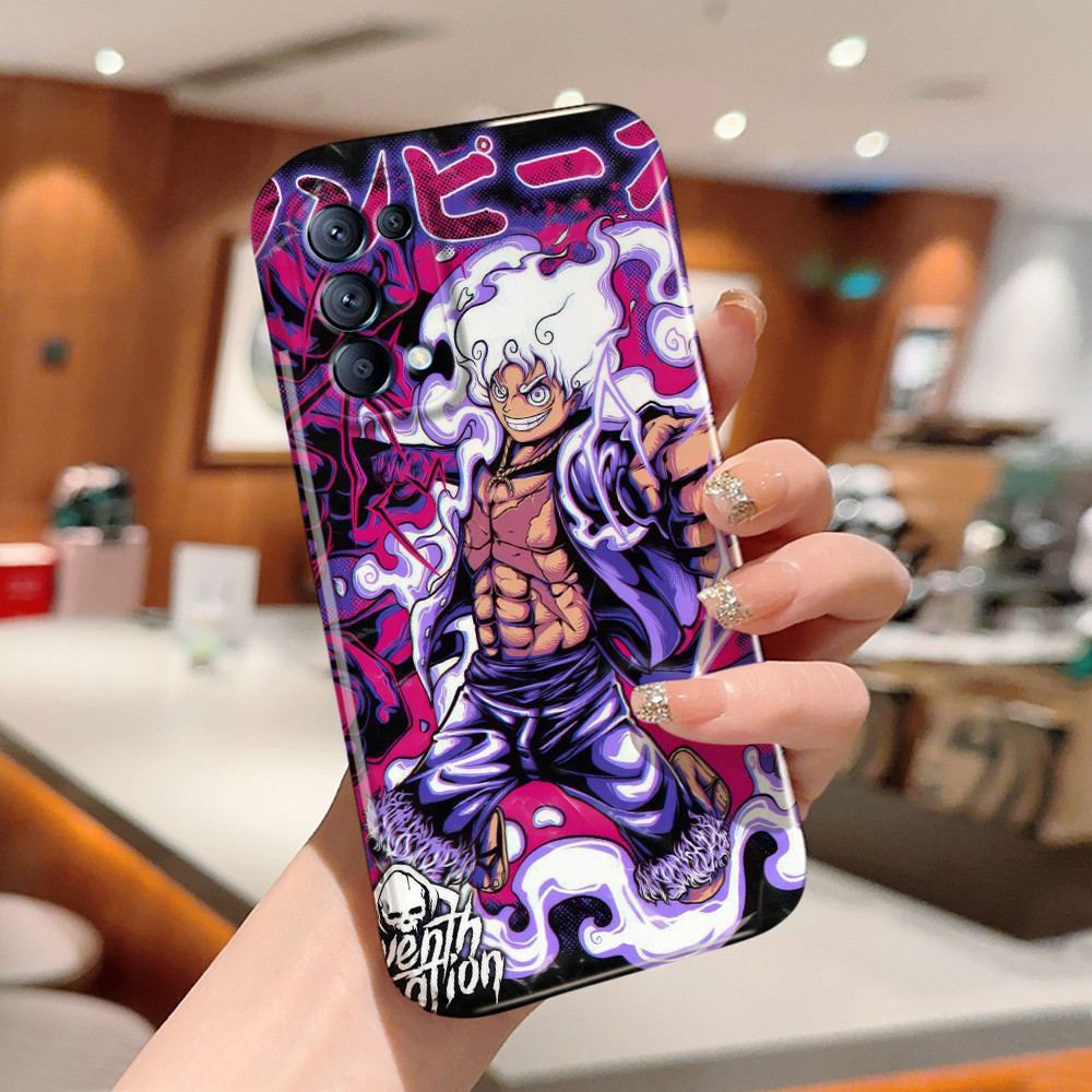 Hard case Akrilik Feilin Kompatibel Untuk OPPO F9 F11 Reno 5 Reno8 5G aesthetics ponsel casing  One 