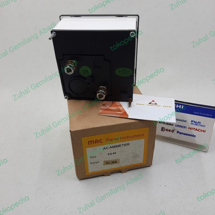 Eqd96 (30 A Dc), Analog Ampere Meter , Vecas