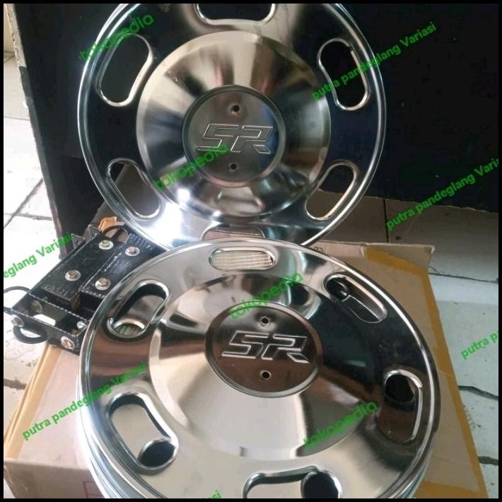 TERBARU DOP RODA TRUK MOBIL RING 16 DEPAN BELAKANG BAN DABEL 4 PCS 