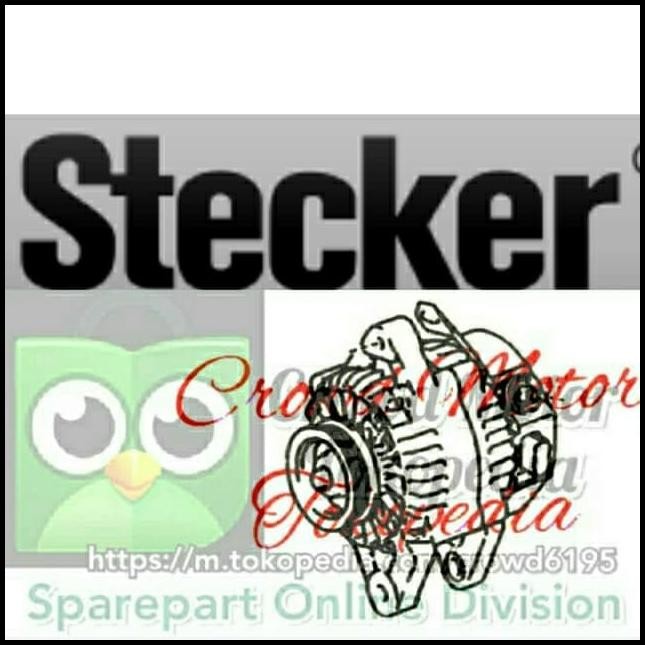 HOT DEAL ALTERNATOR AVANZA XENIA 1300CC 2012-2016 12V 80A STECKER 