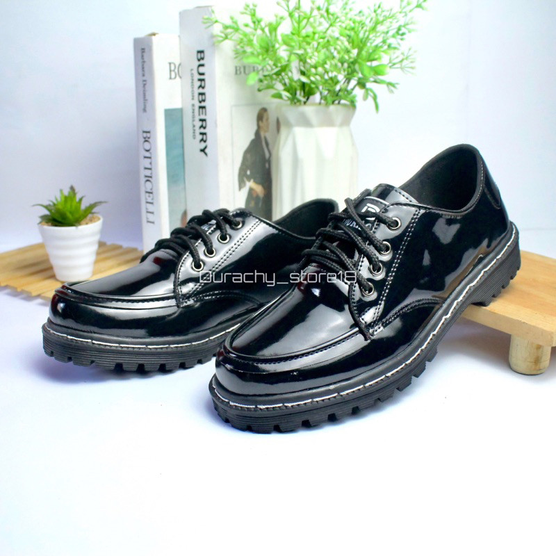 [Produk Terbaru] Sepatu Formal Docmart Pria (Gara) / Sepatu Docmart Pria Tali Original Durachy