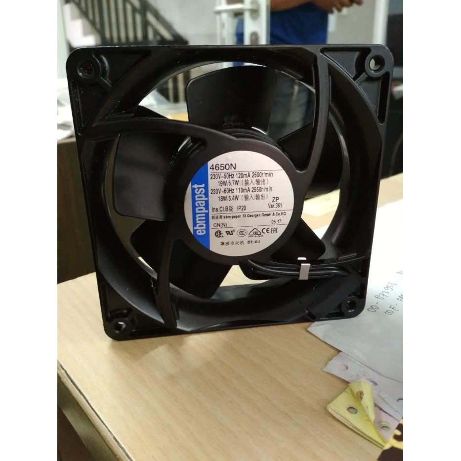 Fan Axial Refrigeration / Refrigerator 12 X 12 Cm Ebm