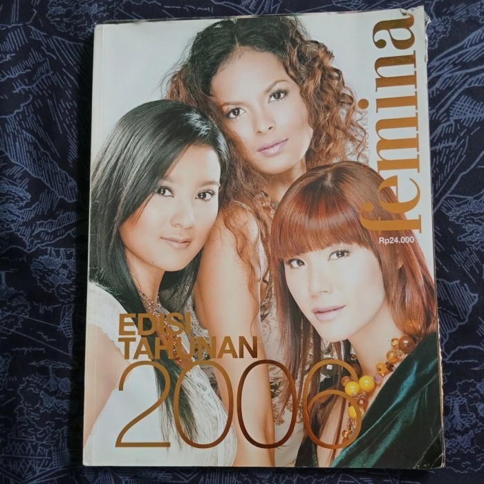 Majalah Femina Edisi Tahunan 2006 Cover Marcella, Zalianty, Olga lidya