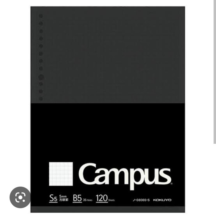 

Isi Binder B5 Grid Papper #Original