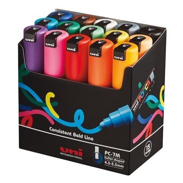 

Posca Paint Marker Pc-7M 15C Set #Original