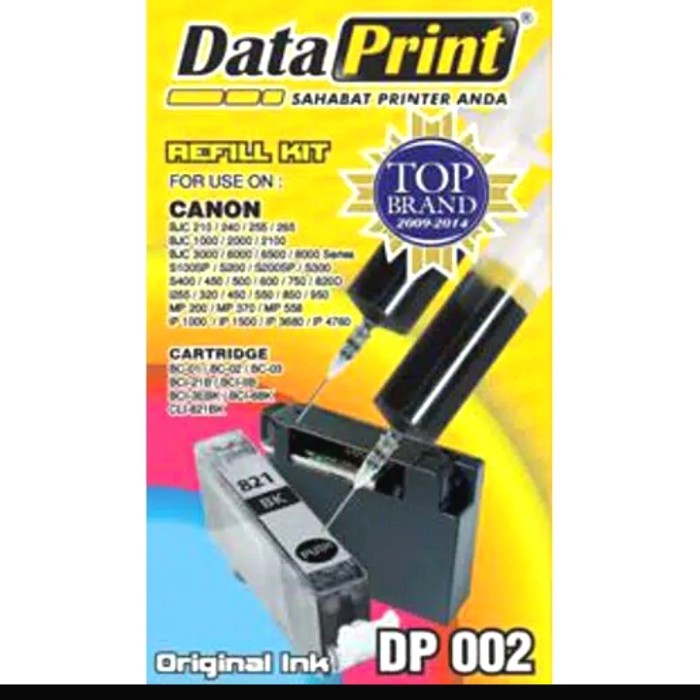 

Tinta Refill Dp 002 Hitam Untuk Canon. #Original
