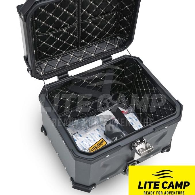 Top box motor Lite Camp 45L aluminium / Box motor pannier