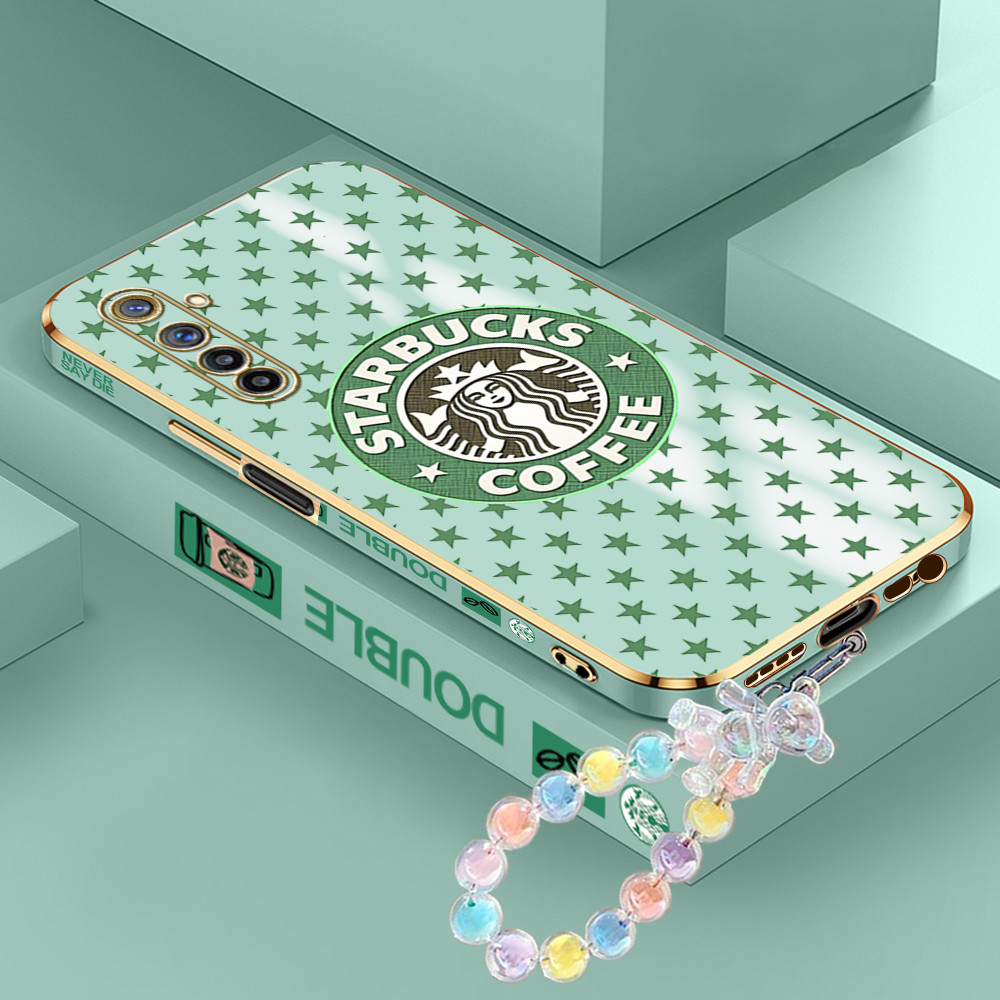 [Pengiriman Jakarta] Realme Narzo 20 50 Pro 5G 30A 50 50A 50I Prime Casing Ponsel Starbucks coffee  