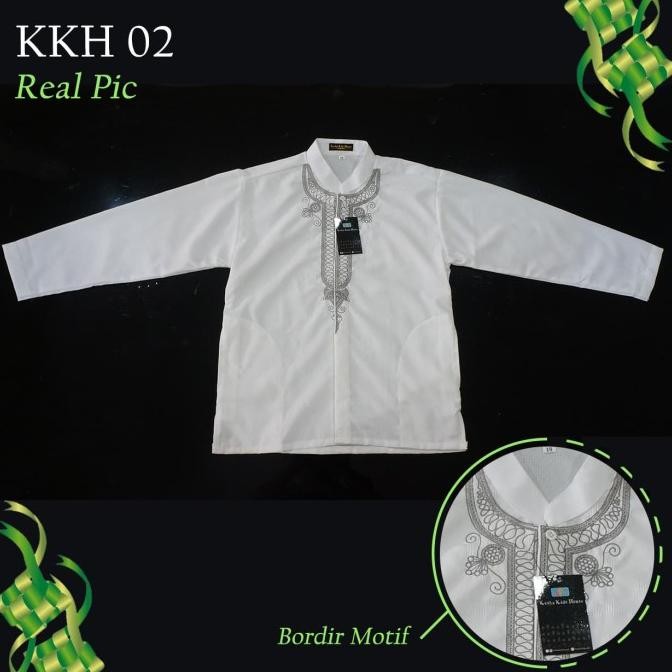 

Promo Baju Koko Anak Kesha Kids House Bordir Motif - KKH 02