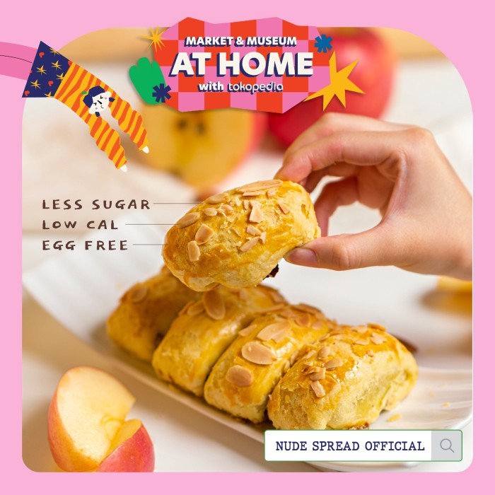 

Ready Apple Pie Low Cal & Healthy Bolen Gluten Free & Vegan Egg Free