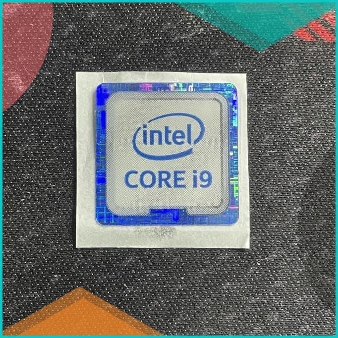 Sticker stiker logo intel Core i9 skylake ori 11OKTZ4 onderdil