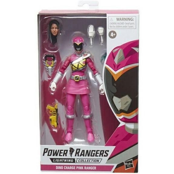 Power Rangers Lightning Dino Charge Pink Figure - HPRF4505