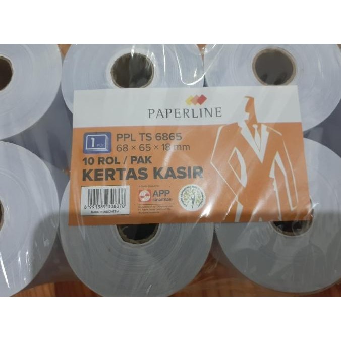 

Sale Kertas Kasir Telstruk 68 X 65 X 18 Mm Paperline (10 Roll)