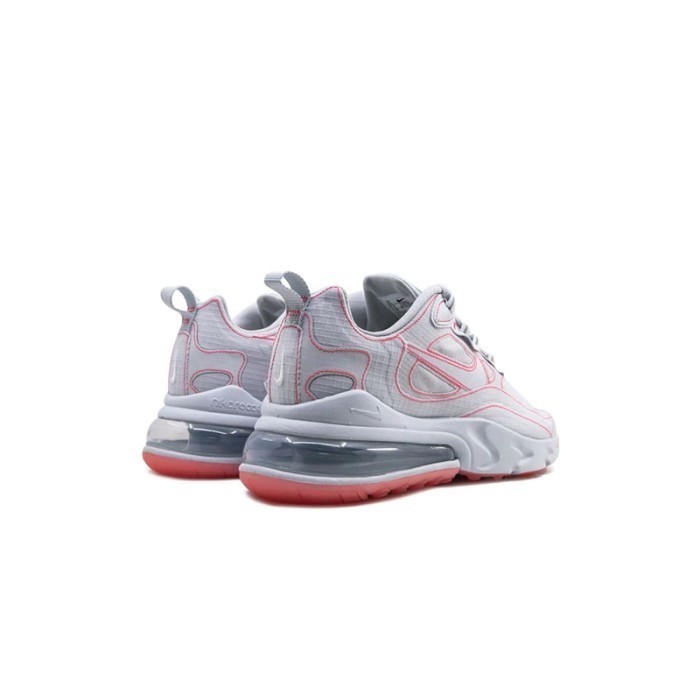 NIKE Air Max 270 React White Flash Crimson Sepatu Unisex - CQ6549100 - Size 43