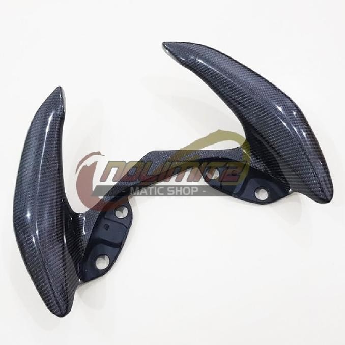 Behel Begel Potong Tanduk Sporty Carbon Kevlar Parts ORI New NMAX 2020