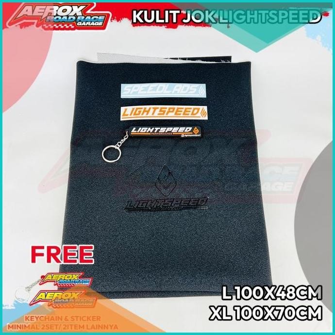 Sarung kulit jok amplas kasar lightspeed aerox nmax lexi ninja beat 11