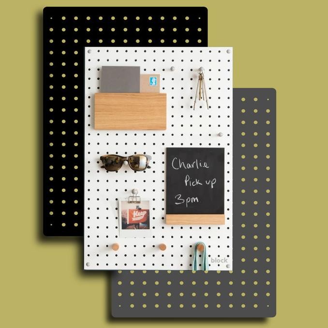 

Pegboard Persegi 60X40Cm Rak Dinding/Papan Gantungan Dekoraso Ruangan Original Dan Terpercaya
