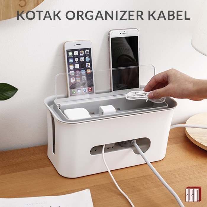 

HARGA DISC - Kotak Organizer Kabel / Cable Organizer Box / Cable Management Box