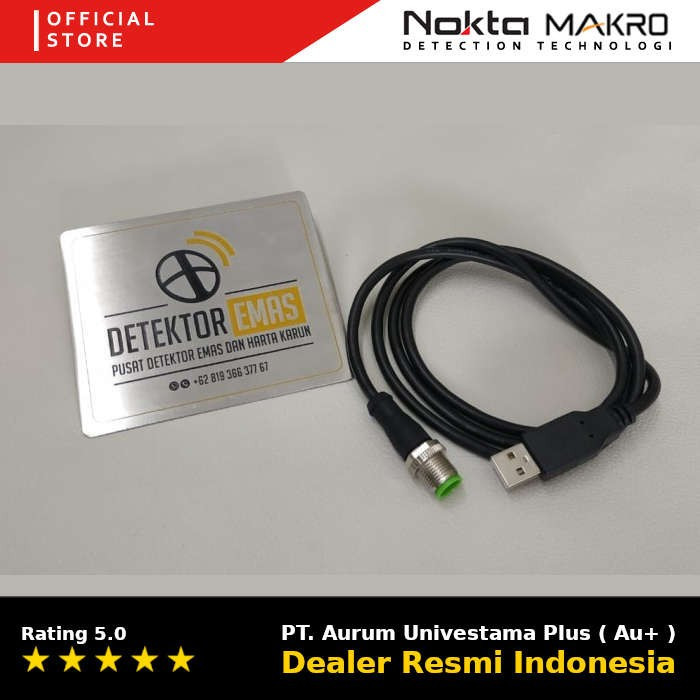 Kabel USB Charger & Data Cable Nokta The legend, Gold Kruzer, Simplex, Multi Kruzer, Find X, Score, 