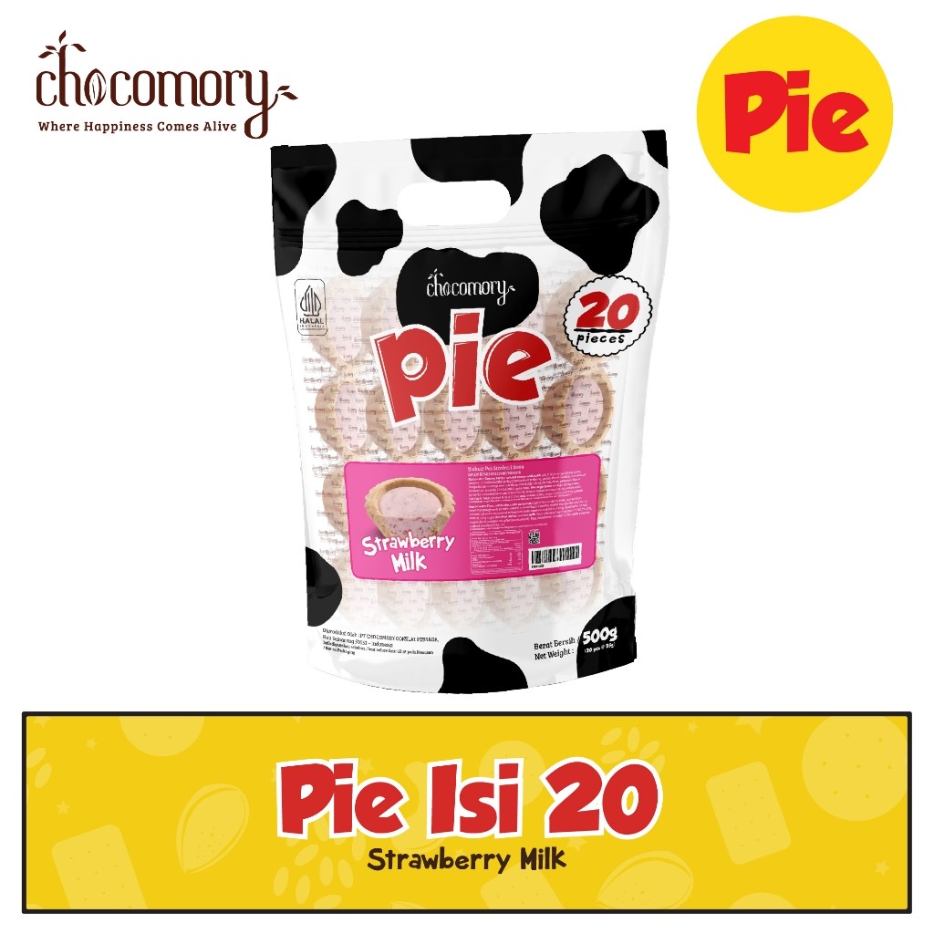 

Chocomory Strawberry Pie isi 20 500g