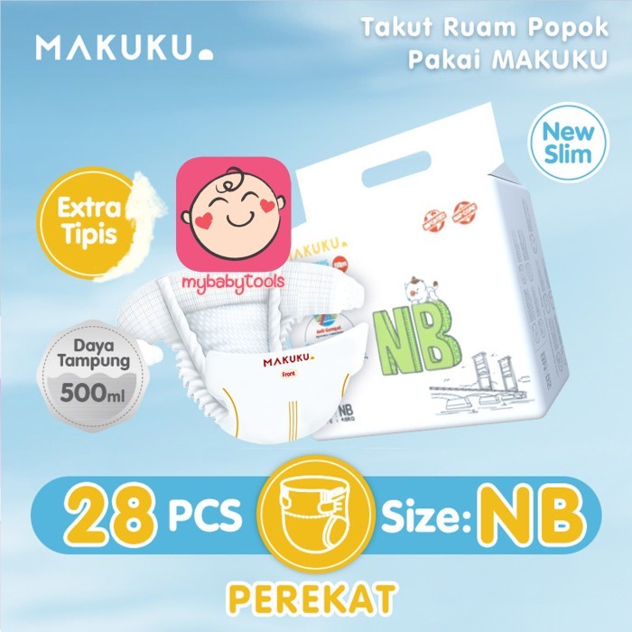 

Makuku Sap Diapers Slim Tape Nb28 S38 Pants M32 L34 Xl32 Xxl28