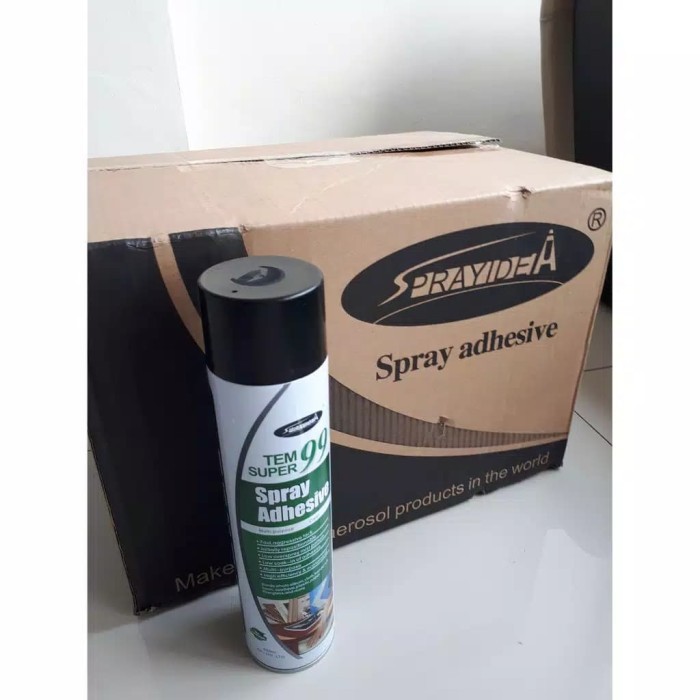 

NEW lem semprot spray glue super tem 99 1 dus (24can) GOJEK only JKT