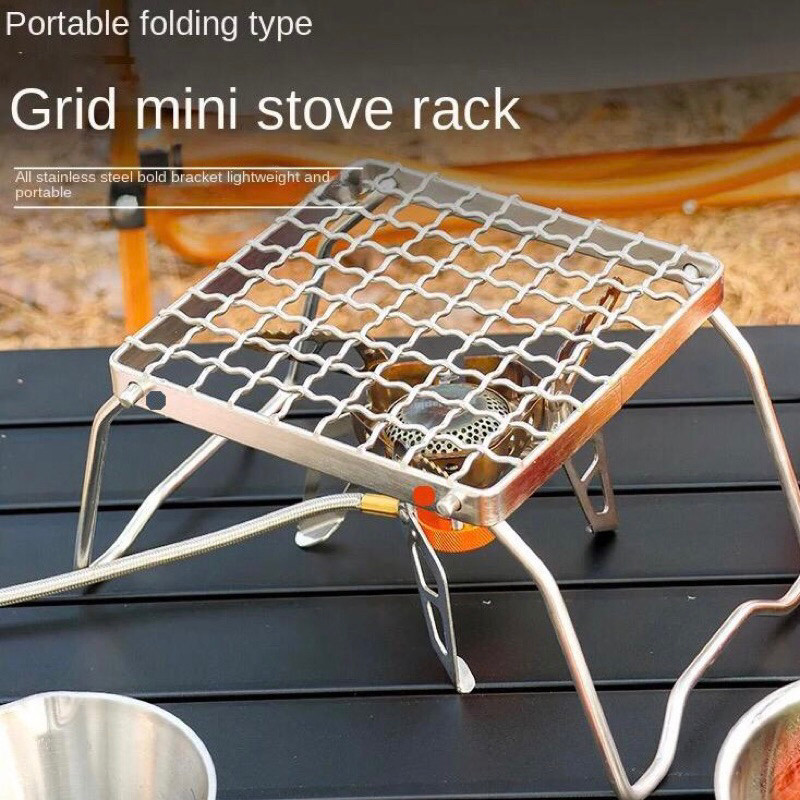 Alat Panggang Lipat Portable Outdoor Grill Stove Foldable Dk13 - Alat Panggangan Daging Roti - Alat