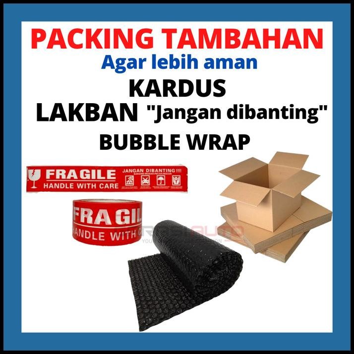 

DISKON PACKING TAMBAHAN KHUSUS ORDER DI GARASI AUTO - BIAR LEBIH AMAN !!!!!