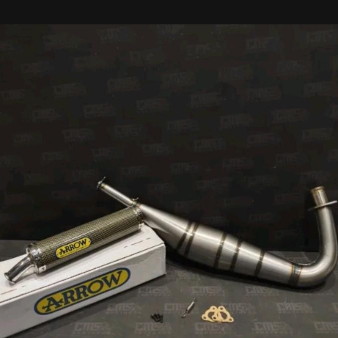 TERBARU - Knalpot Arrow Rx king Model Kolong Original Italy