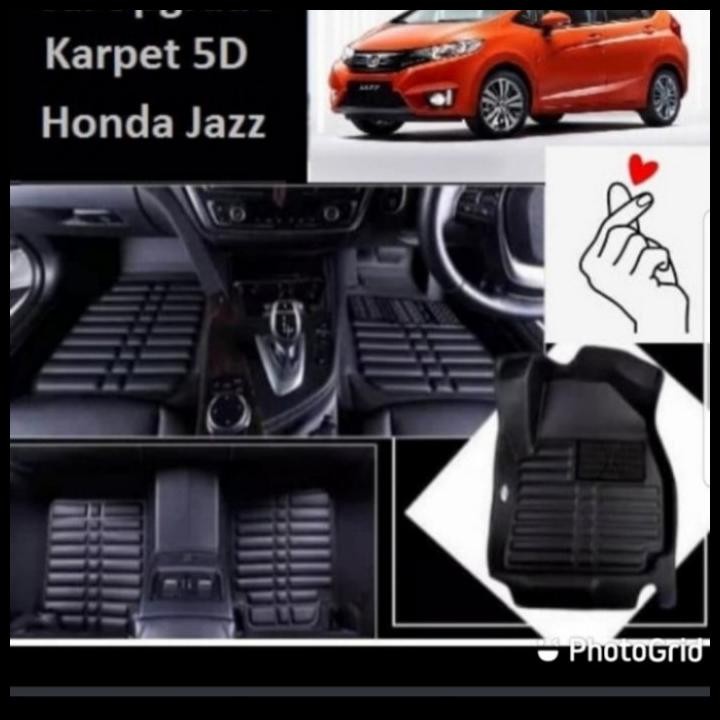 GRATIS ONGKIR KARPET 5D ALL NEW JAZZ/JAZZ RS 
