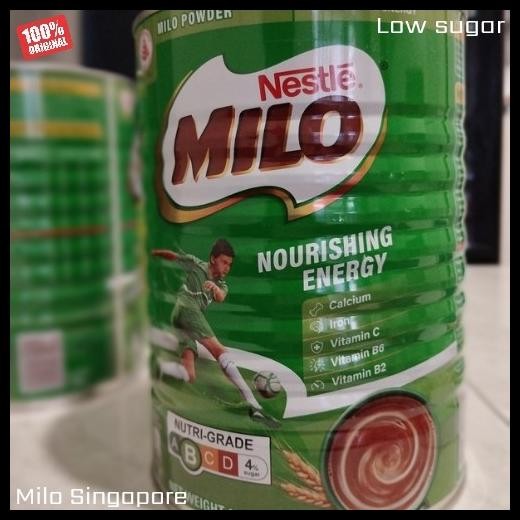

BEST DEAL MILO SINGAPORE SINGAPUR SINGAPURA ORIGINAL LOW SUGAR 1.8KG !!!!!!