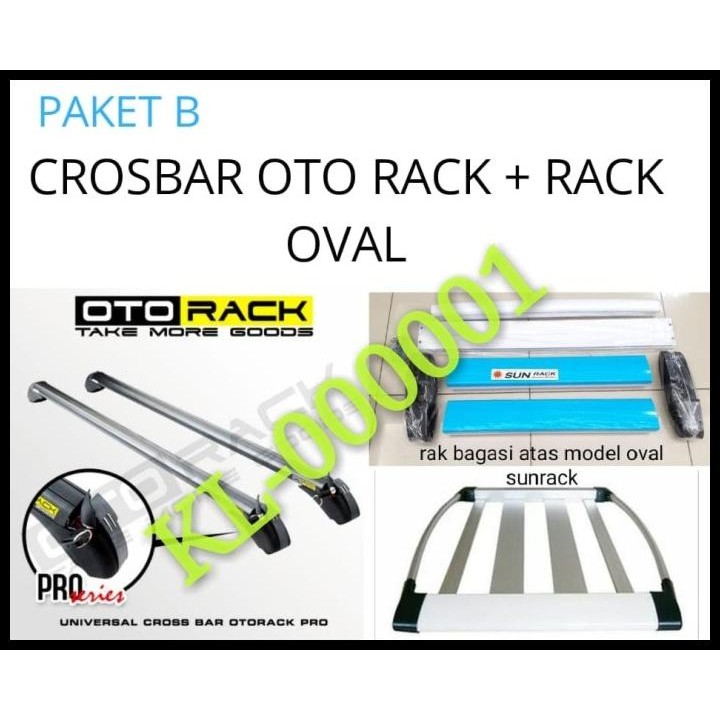 TERBARU PAKET KOMPLIT ROOF RAK BAGASI ATAS MOBIL+KAKI RAK OTO RACK AGYA AYLA