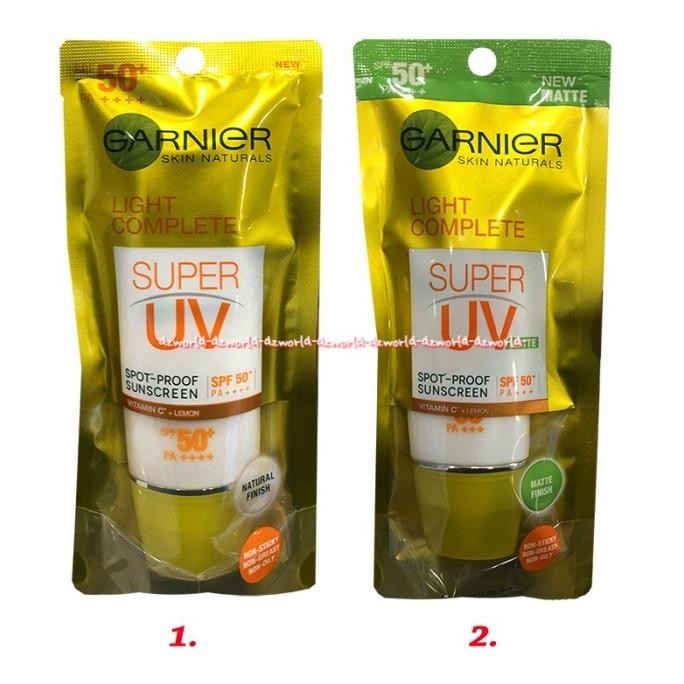 

Garnier Light Complete Super UV Spot Proof Sunscreen SPF50 Sunblock