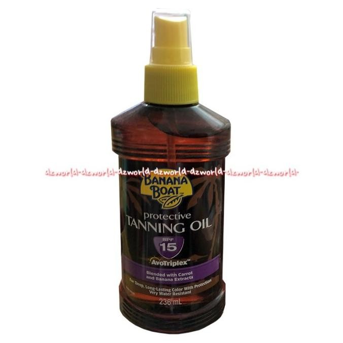 

Banana Boat Protective Tanning Oil Spf 15 Avotiple 236m Untuk Berenang