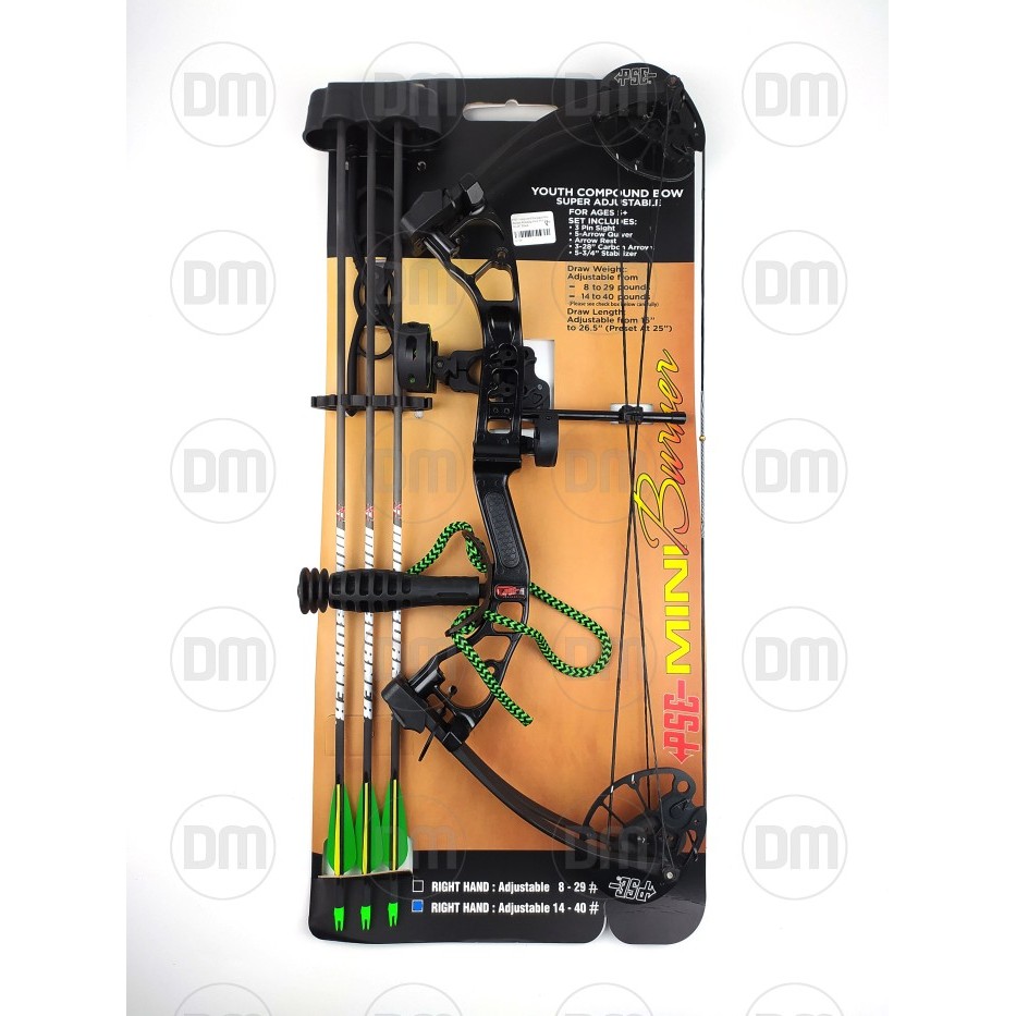 Dijuall Busur Compound ANAK, PSE Mini Burner, Archery, Panahan
